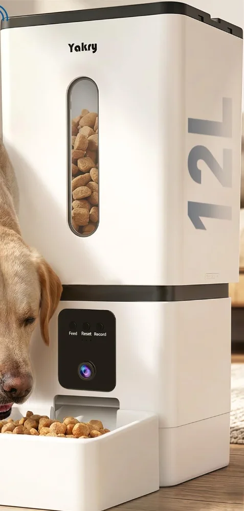 Yakry 12L automatic dog feeder