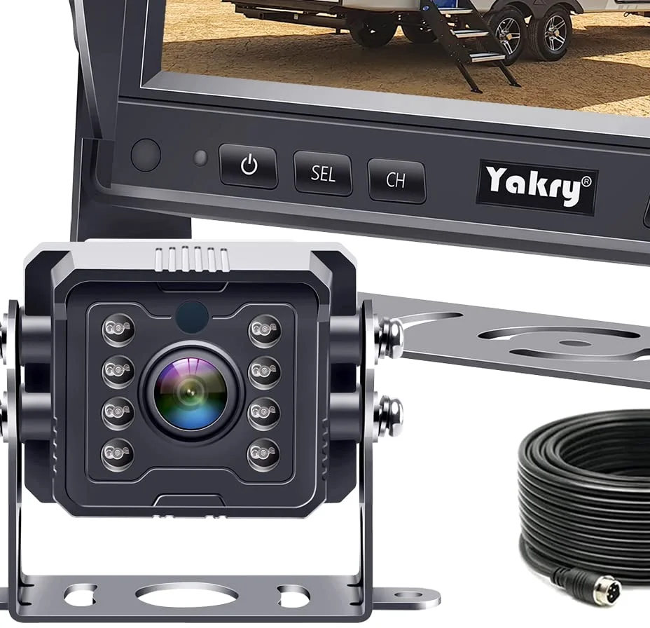 Yakry 7-inch wireless RV backup camera