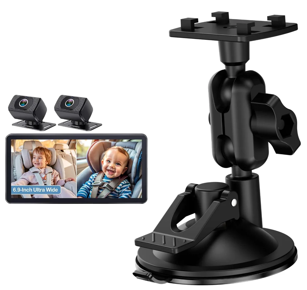 Yakry Windshield suction mount for Y13 monitors
