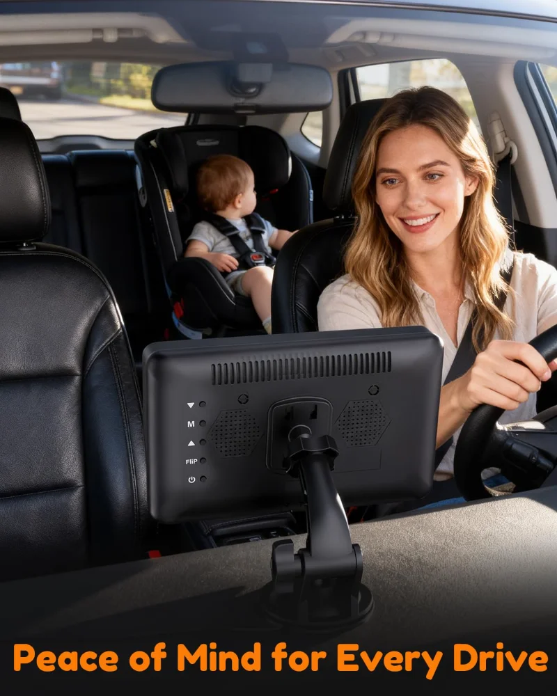 Yakry YK01 7.2-inch baby car camera